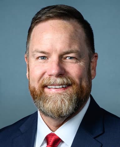 Official portrait of Aaron Bean, U.S. Representative for Florida's 4th District