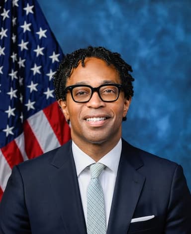 Official portrait of Wesley Bell, U.S. Representative for Missouri's 1st District