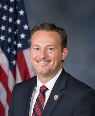 Official portrait of Michael Cloud, U.S. Representative for Texas's 27th District