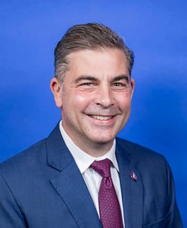 Official portrait of Mike Carey, U.S. Representative for Ohio's 15th District