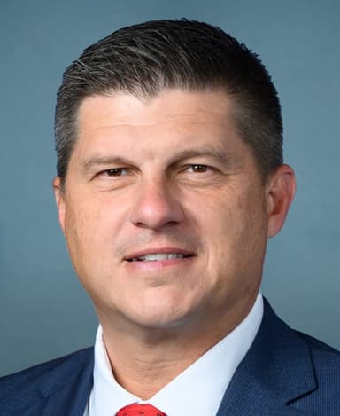 Official portrait of Brad Finstad, U.S. Representative for Minnesota's 1st District