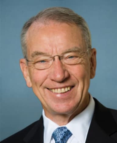 Official portrait of Chuck Grassley, U.S. Senator for Iowa