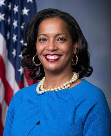 Official portrait of Jahana Hayes, U.S. Representative for Connecticut's 5th District
