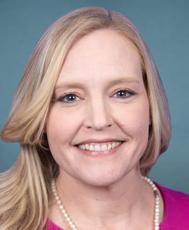 Official portrait of Erin Houchin, U.S. Representative for Indiana's 9th District