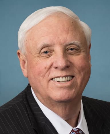 Official portrait of Jim Justice, U.S. Senator for West Virginia