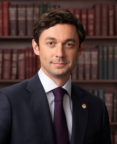 Official portrait of Jon Ossoff, U.S. Senator for Georgia