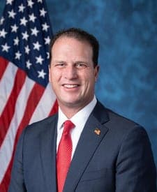 Official portrait of August Pfluger, U.S. Representative for Texas's 11th District