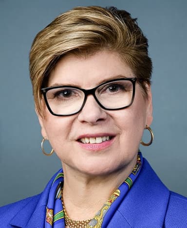Official portrait of Nellie Pou, U.S. Representative for New Jersey's 9th District
