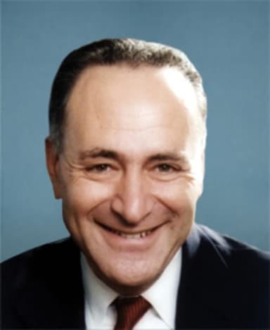 Official portrait of Chuck Schumer, U.S. Senator for New York