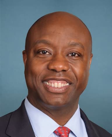 Official portrait of Tim Scott, U.S. Senator for South Carolina