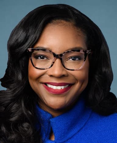 Official portrait of Emilia Sykes, U.S. Representative for Ohio's 13th District