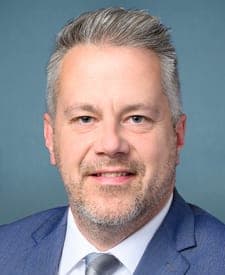 Official portrait of Eric Sorensen, U.S. Representative for Illinois's 17th District