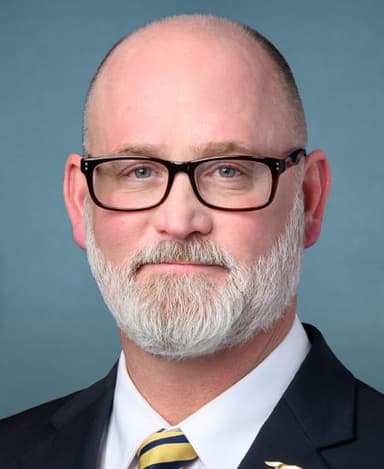 Official portrait of Derrick Van Orden, U.S. Representative for Wisconsin's 3rd District
