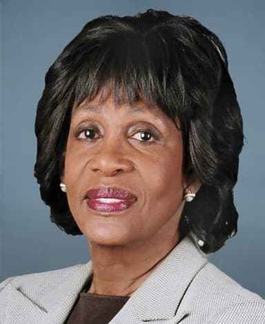 Official portrait of Maxine Waters, U.S. Representative for California's 43rd District