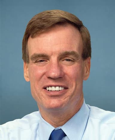 Official portrait of Mark Warner, U.S. Senator for Virginia